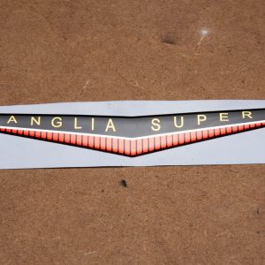 ANGLIA SUPER Front Badge Insert - Self Adhesive
