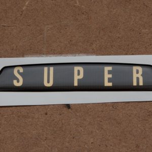 SUPER Boot Handle Badge - Self Adhesive