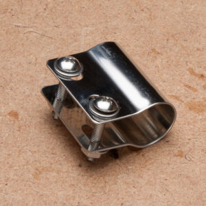 Badge Clamp - individual (for use with BT96) - stainless steel