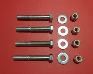 Lever Arm To Chassis (Bolt, Nyloc Nut and Washer) - 4 Pack