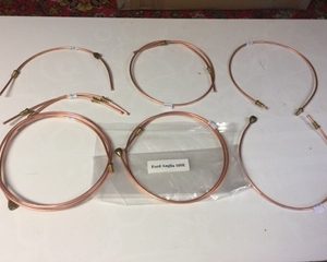 Kunifer Brake Pipe Set with Brass Couplers - 8 pieces (All Models)