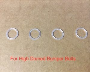 Plastic Protector Washer for High Domed Bumper Bolt (Pack of 4)