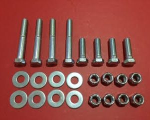 Engine Crossmember To Chassis (Bolt, Nyloc Nut and Washer) - 8 pack