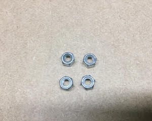 Rear Shackle Nyloc Nuts - 4 pack