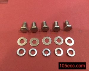 Bonnet Catch and Plunger (Bolt, Spring and Flat Washer)