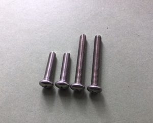 Steering Column Cowling Screws (Lower to Upper Housing) - 4 pack